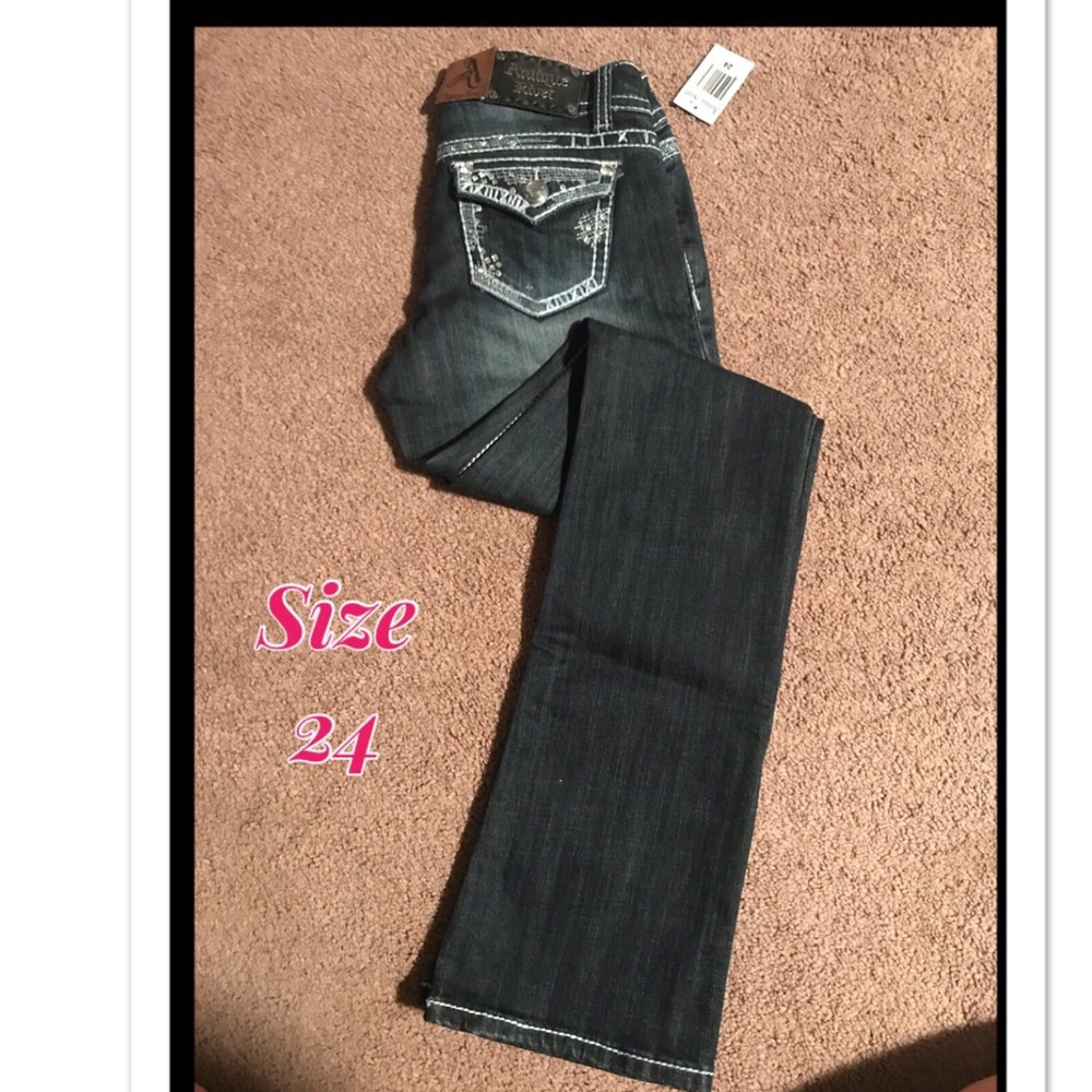 Antique Rivet Jeans!
